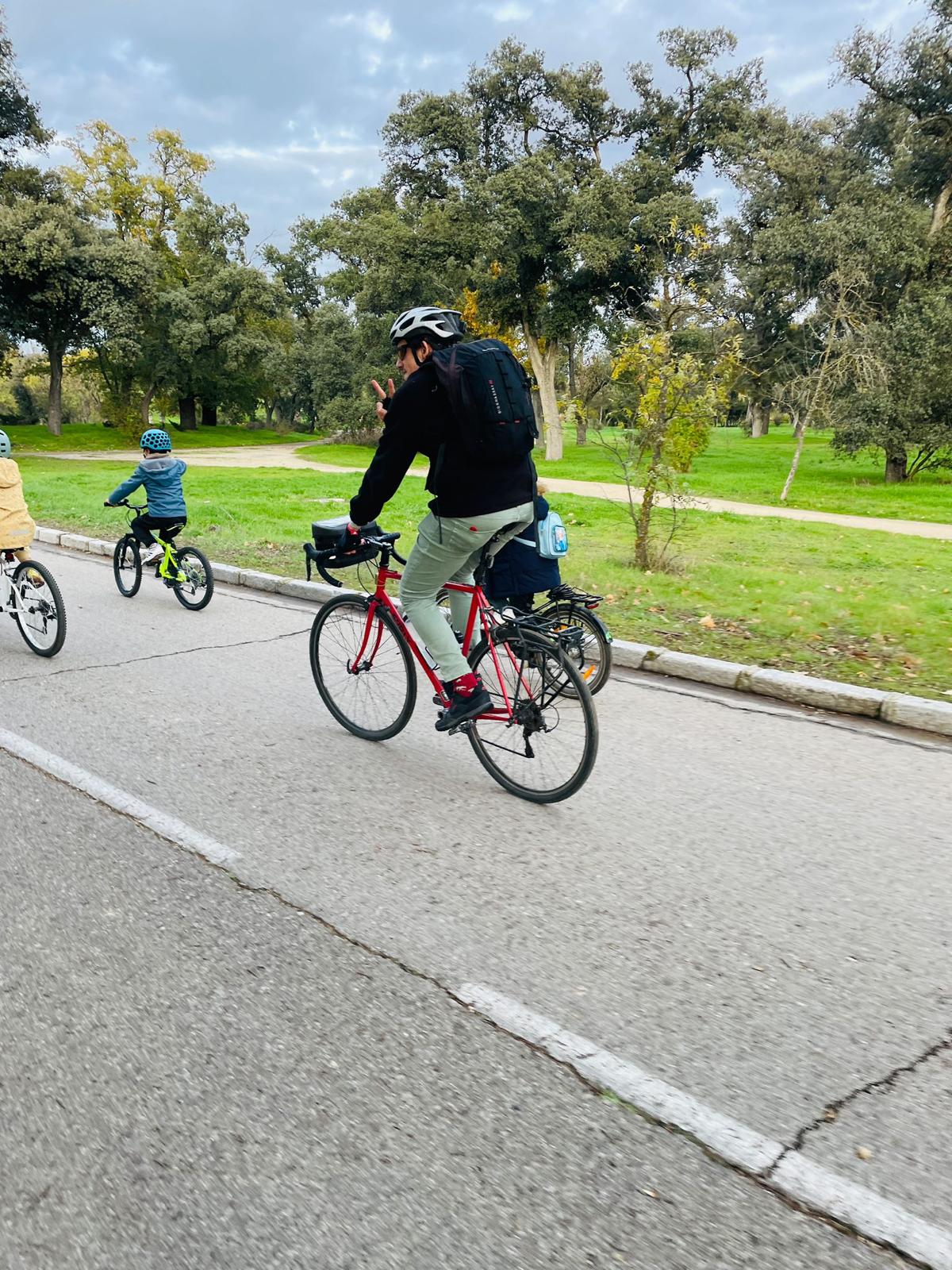 Ruta en bici por Madrid Río