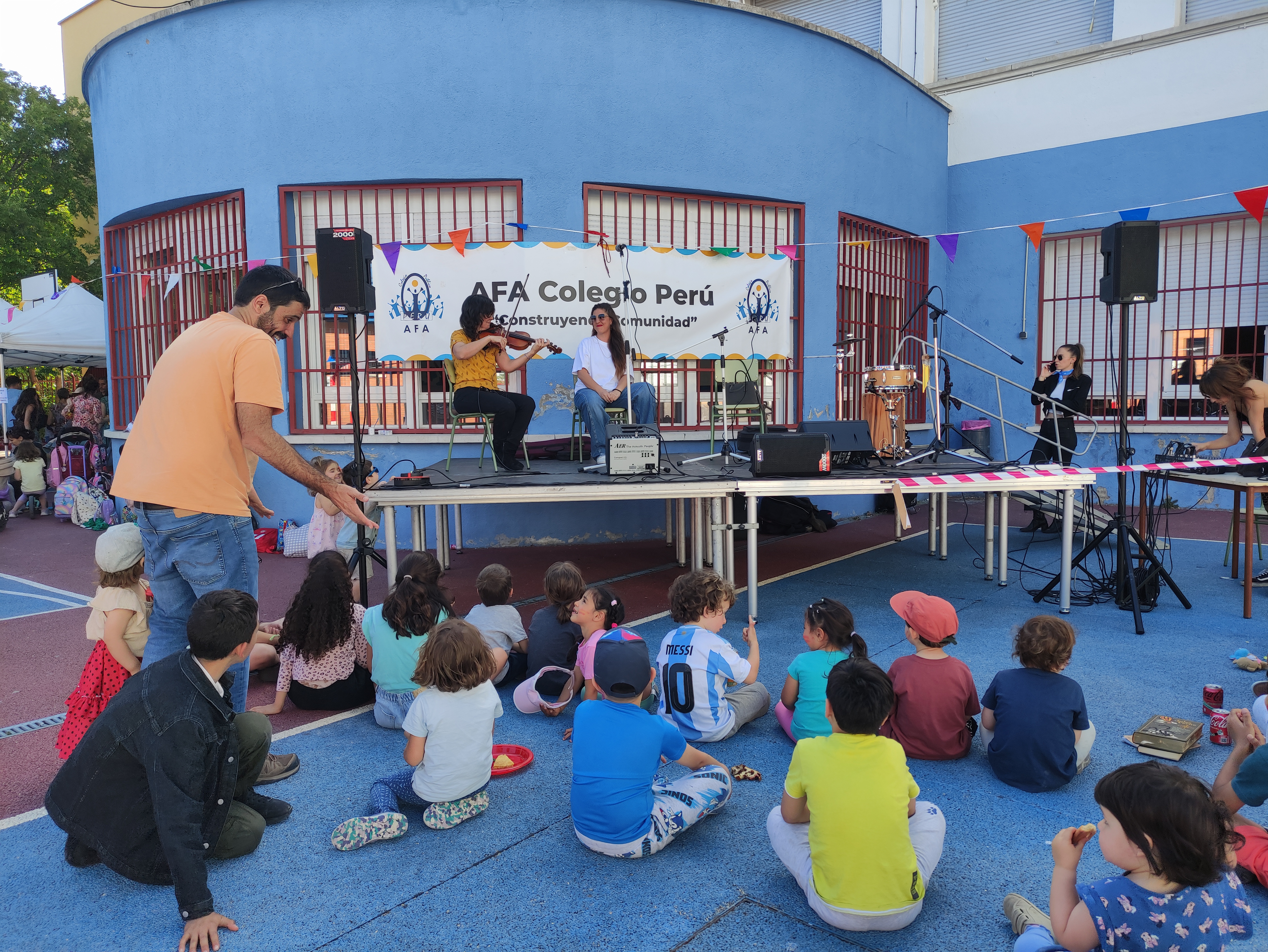 Fiesta en el colegio